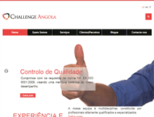 Tablet Screenshot of challenge-angola.com